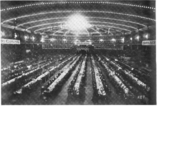 Salvation Army S Christmas Dinner 1901 Madison Square Garden